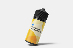 Liquid Vape Bottle Mockup Vol.1