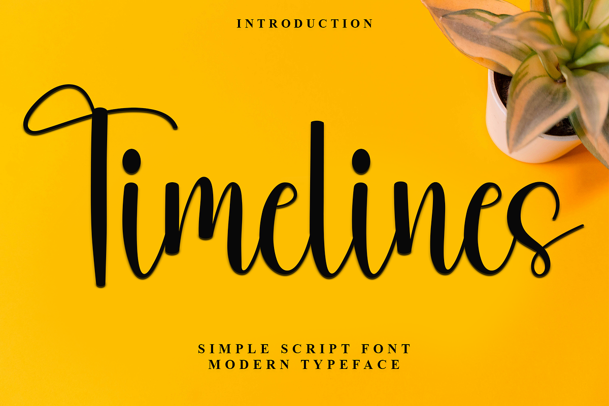 Timelines, a Handwritten Font by FreshTypeINK (Photo 1 of 8)