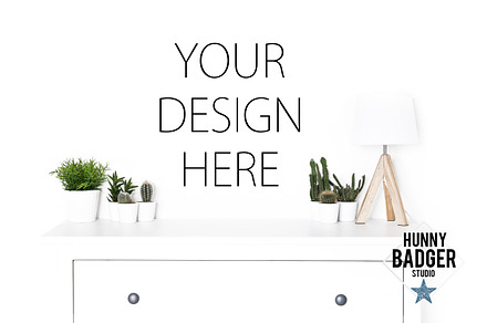 Styled stock photo - poster mockup, a Photo by Hunny Badger