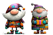 Whasicimal Santa  clipart, an Illustration by Designworld (Thumbnail 4 of 5)