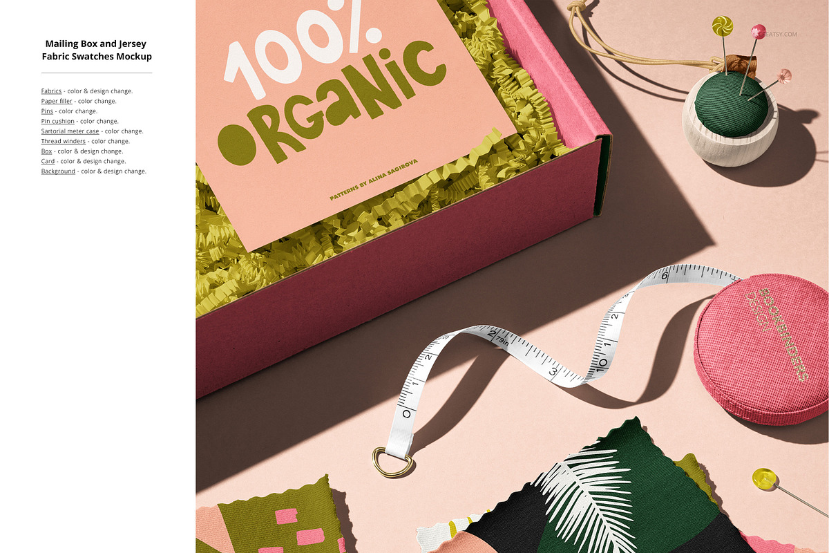 Fabric Factory v.8 Mockup Bundle, a Merchandise Mockup by creatsy5 (Photo 27 of 53)
