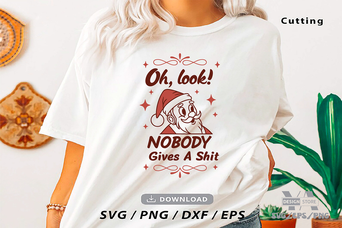 Funny Retro Santa Christmas Bundle, an Object Illustration by Ya_ Design Store (Photo 11 of 13)