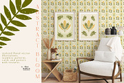 Abstract Bloom - Floral Vector Set, a Decorative Illustration by Olya Haifisch (Thumbnail 2 of 6)