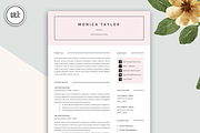 Creative CV Resume Template - 0122, a Resume Template by GResume (Thumbnail 2 of 7)