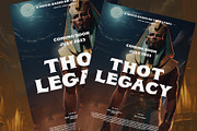Thoth Legacy - Egyptian Typeface, a Serif Font by HipFonts (Thumbnail 4 of 10)