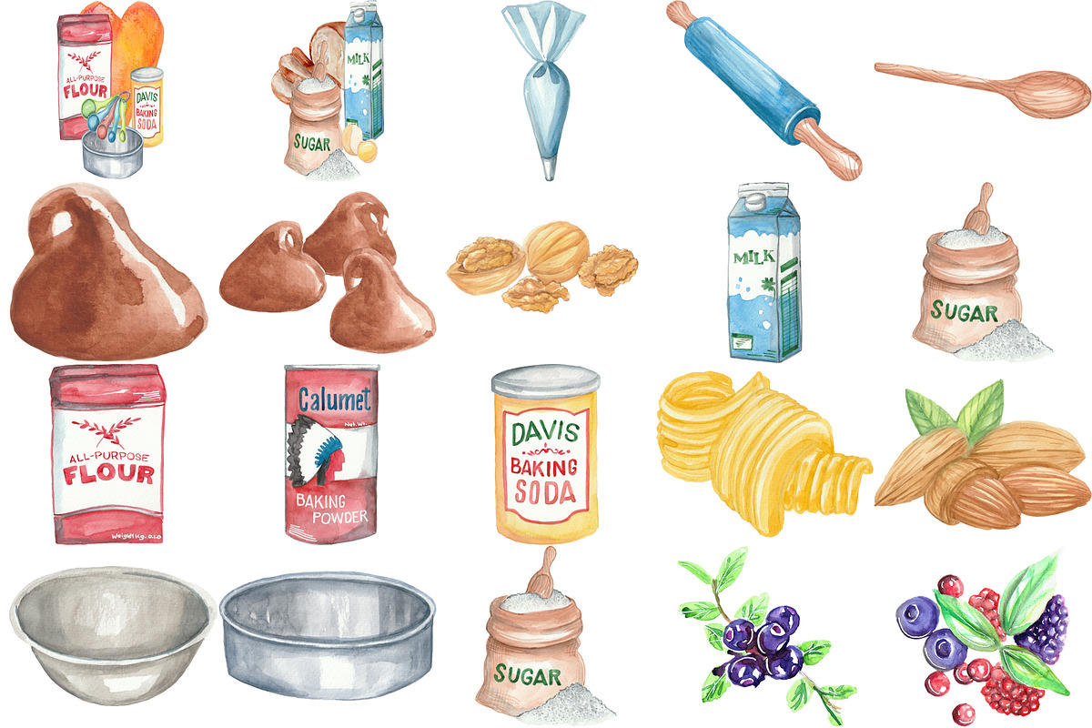 Christmas Cookies 104 Clipart Bundle, a Decorative Illustration by LilyBoo Clipart (Photo 4 of 6)