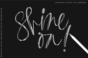 Metallic Brush Kit for Procreate, a Brush Add-On by theinkaffair (Thumbnail 7 of 8)