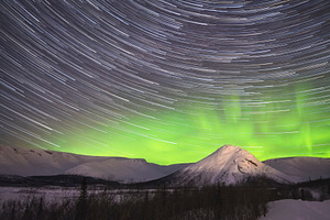  Star Trails and Northern Lights