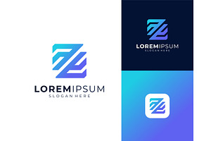Letter Z Modern Geometric Logo, a Branding & Logo Template by ika trisiana