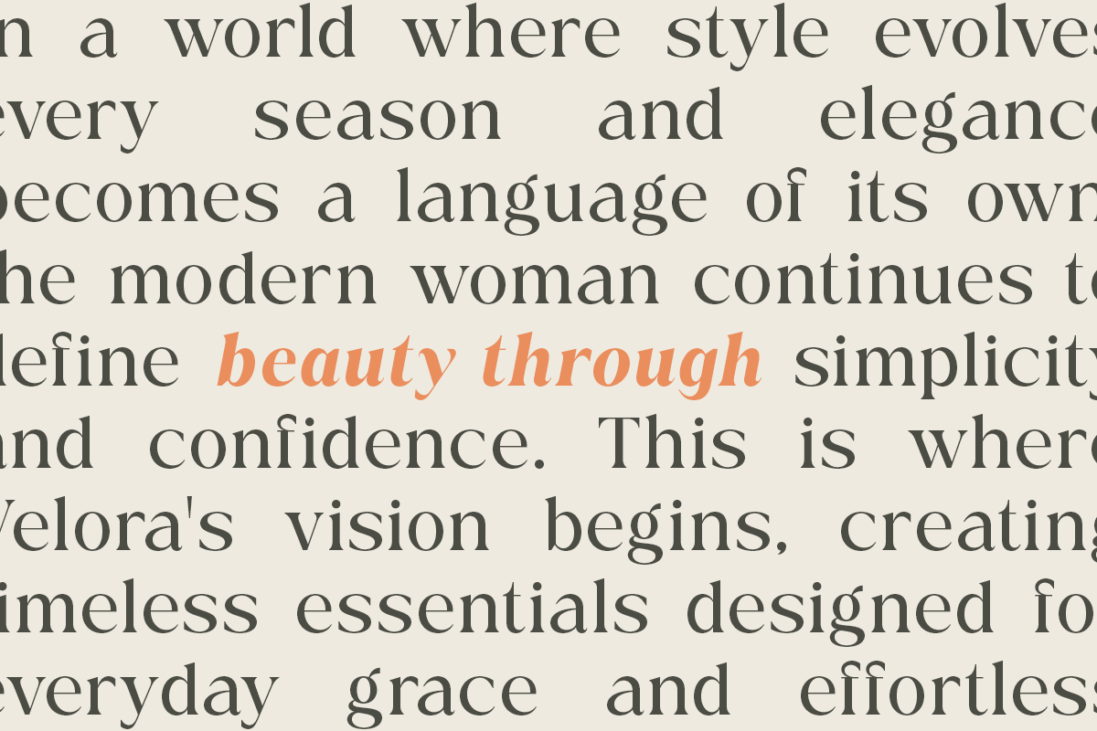 Ethereal Glamour - The Elegant Serif, a Serif Font by Say Studio (Photo 9 of 12)