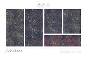 Botanic Oscuro Moody Botanical Print, a Pattern Graphic by TSTUDIO (Thumbnail 3 of 10)