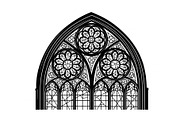 Gothic Church Window Frame Bundle, an Illustration by jahid234 (Thumbnail 7 of 31)