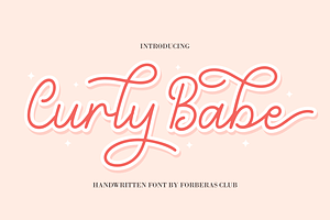 Curly Babe Handwritten Font