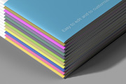 Stacked Brochure Mockup Kit 11 Views, a Books & Magazine Mockup by Illusiongraphic (Thumbnail 20 of 28)
