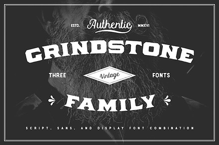 Grindstone Font Family