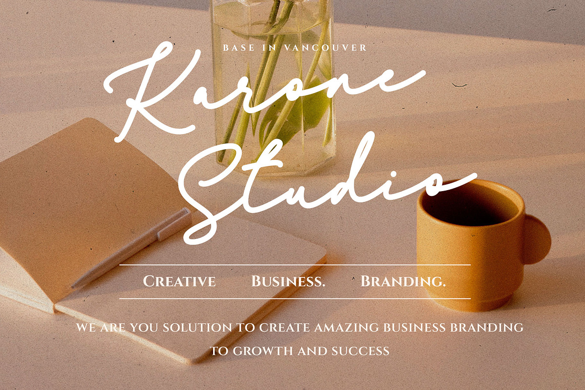 White Magnolia Handwritten Font, a Handwritten Font by RantautypeStudio (Photo 12 of 15)