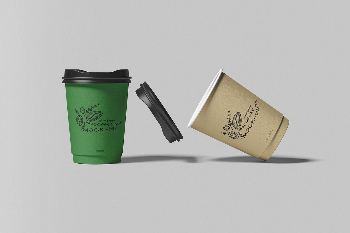 Coffee Cup Mockup, a Packaging Mockup by hokagata (Photo 4 of 5)