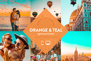 Orange & Teal Lightroom Presets, a Preset Add-On by artboard1 (Thumbnail 1 of 7)