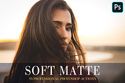 Photoshop Actions - Soft Matte, an Action Add-On by FixThePhoto (Thumbnail 1 of 32)