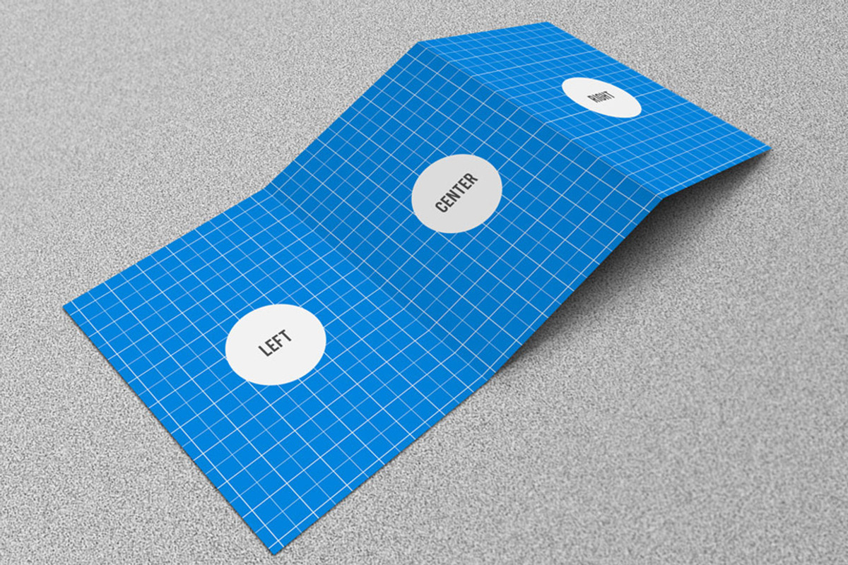 Trifold Mockups A4 x 3, a Print Template by Kongkow (Photo 3 of 7)