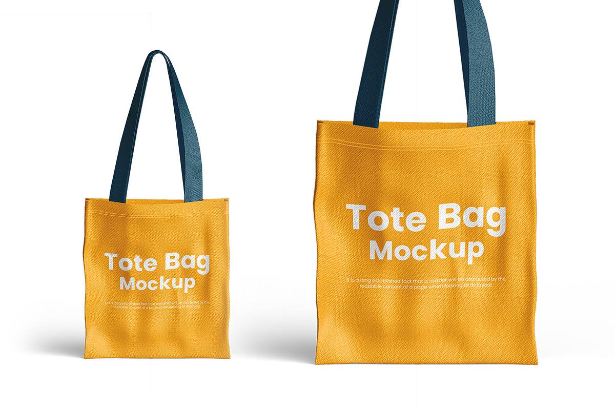 Tote Bag Mockup, an Apparel Mockup by Designbuys (Photo 3 of 3)
