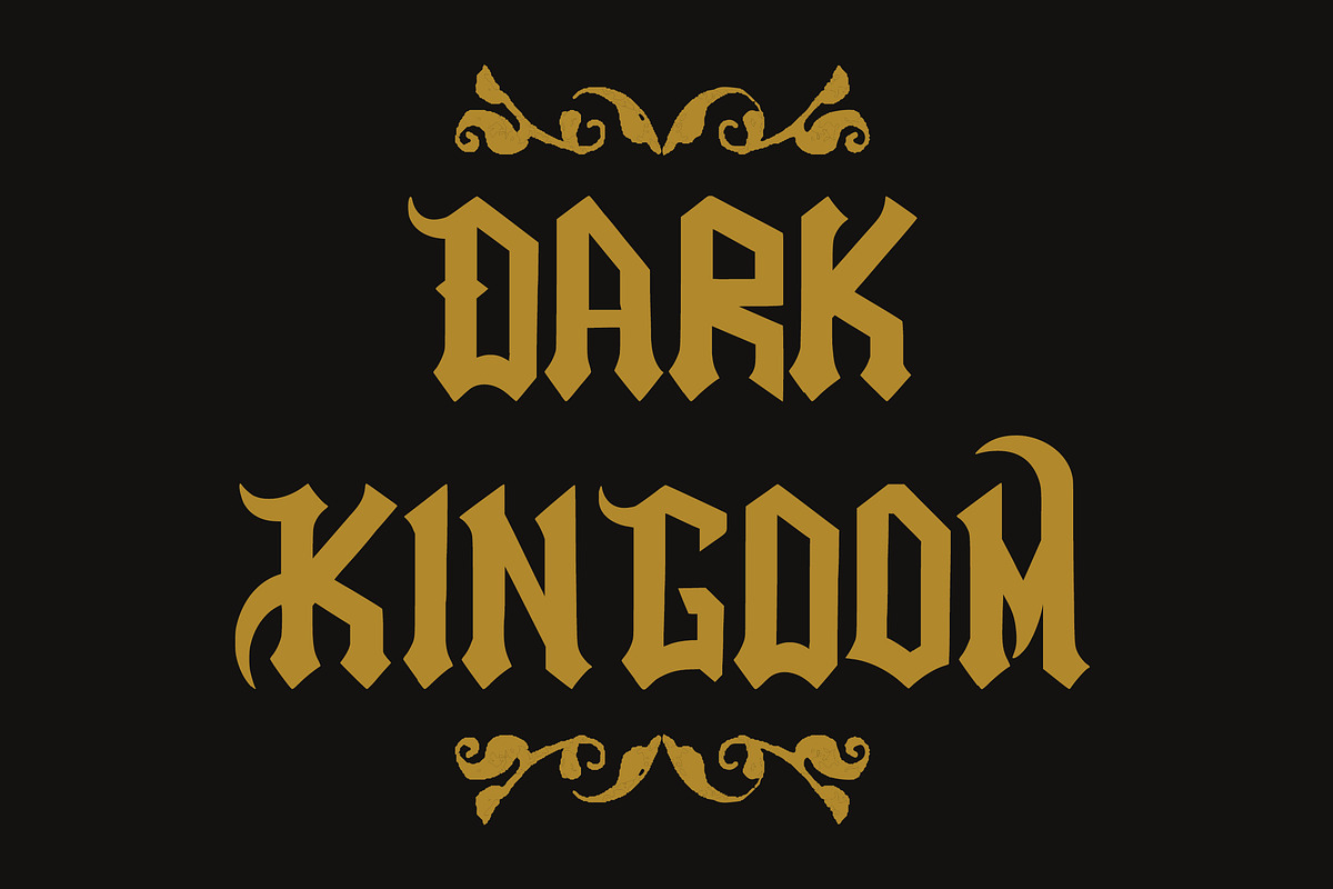 Fire Wisdom - Blackletter Font, a Blackletter Font by Arendxstudio (Photo 2 of 9)