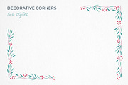 Festive Greenery, a Decorative Illustration by Insalata Illustrata (Thumbnail 4 of 7)