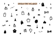 Spooky Season | Font and Doodles, a Font by KA Designs (Thumbnail 12 of 17)