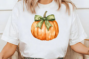 Pumpkins Watercolor PNG, an Illustration by Libby Wishes (Thumbnail 3 of 7)