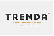 Trenda, a Sans Serif Font by Latinotype (Thumbnail 1 of 15)