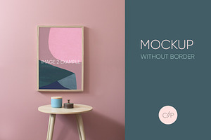 Frame Wall Mockup Template