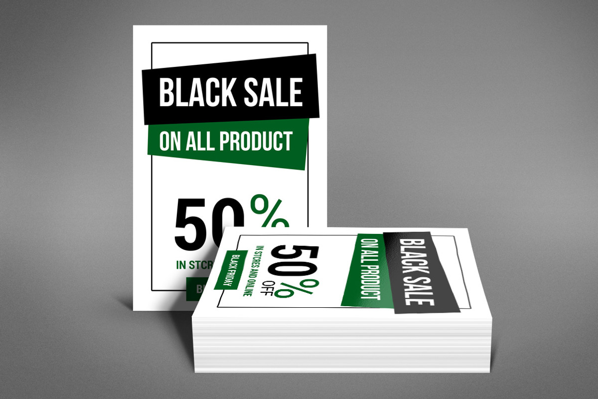 Black Friday Sale Flyer, a Flyer Template by graphicforest (Photo 4 of 4)
