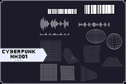 110 Cyberpunk NHD 01, a Brush Add-On by Nan'Heidi (Thumbnail 4 of 8)