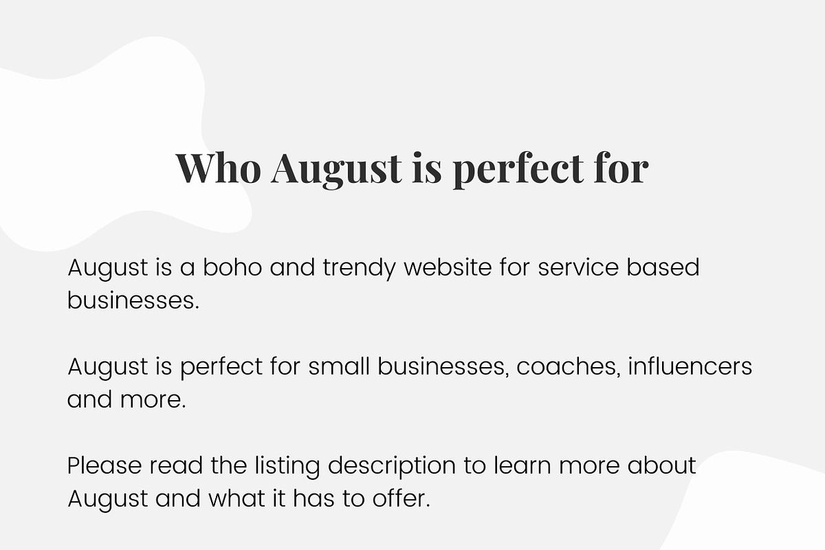 Modern Boho Squarespace 7.1 Template, a Squarespace Template by Forth and Wild (Photo 8 of 8)
