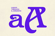 Magnolia Muse - Art Nouveau Type, a Serif Font by HipFonts (Thumbnail 6 of 9)