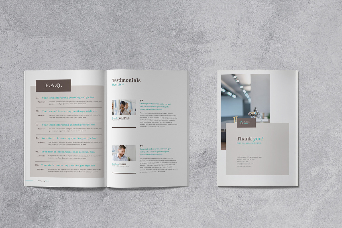 Conference Agenda, a Brochure Template by Sabin (Photo 5 of 7)