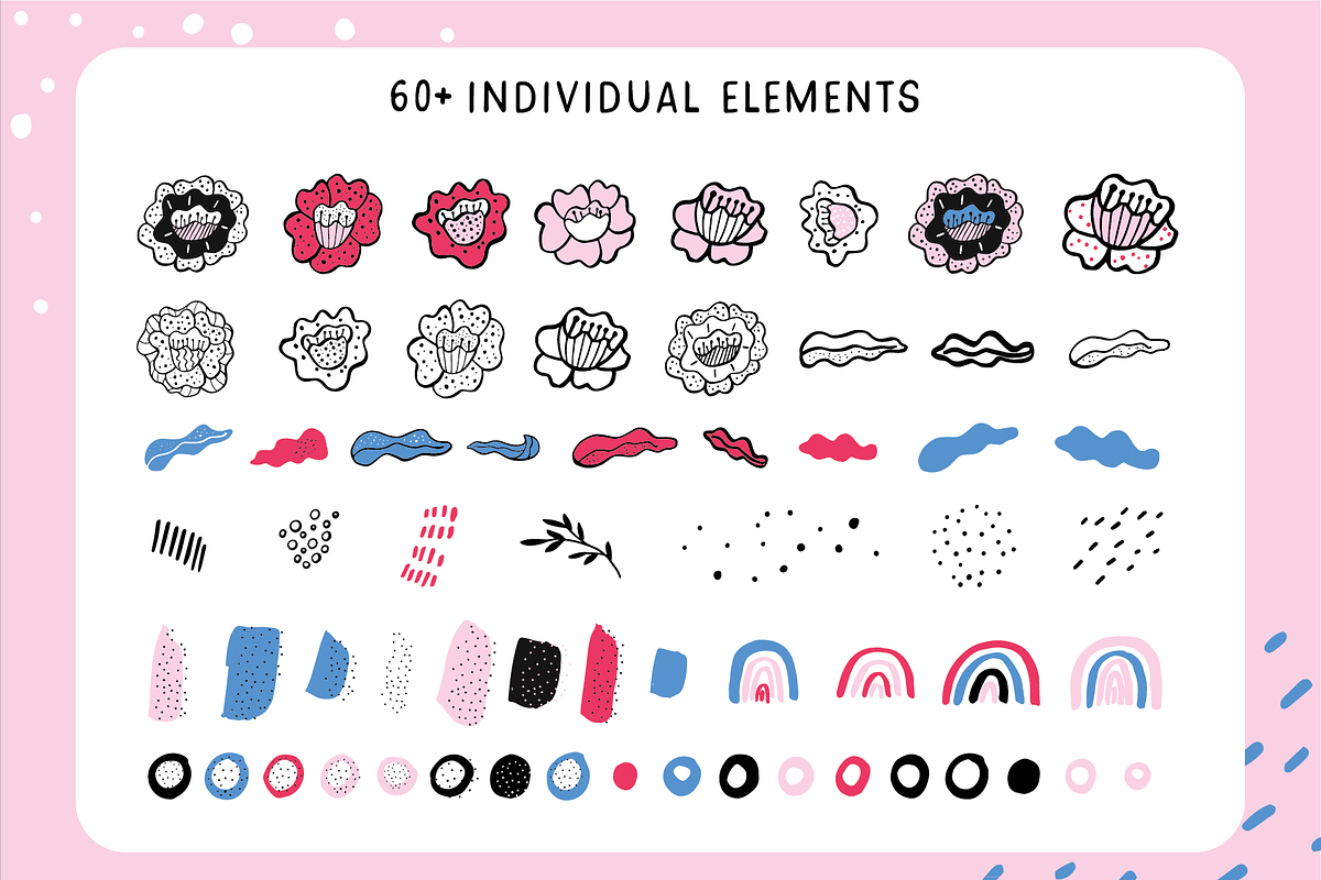 Funky Florals, a Pattern Graphic by Suphansa (Photo 7 of 10)