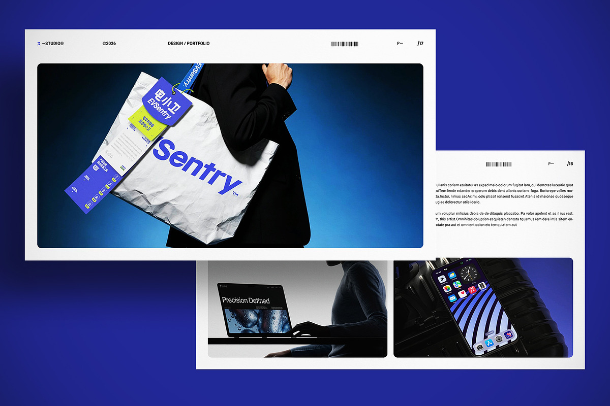 Minimal Design Portfolio Template, a Presentation Template by Studio Monova (Photo 13 of 19)