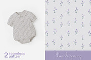 Purple spring - 2 seamless patterns, a Pattern Graphic by DijanaDesignShop (Thumbnail 1 of 6)
