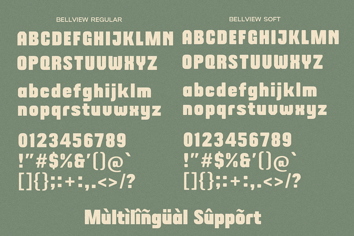 Bellview, a Sans Serif Font by Dora Typefoundry (Photo 9 of 10)