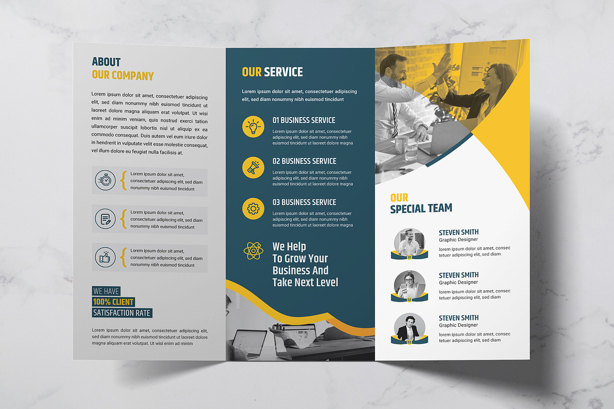 Trifold Brochure, a Brochure Template by workclan24 (Photo 3 of 5)