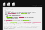 Miracle Mono - Sans Serif Font, a Sans Serif Font by Keithzo (Thumbnail 2 of 8)