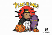 Halloween Capybara Sublimation PNG, an Illustration by Dream Creation (Thumbnail 11 of 17)