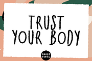 Yogafree Handmade Font, a Handwritten Font by Maker Fonts (Thumbnail 4 of 13)