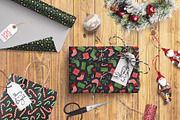 Cute Christmas. Patterns & lettering, a Seasonal Illustration by alenaganzhela (Thumbnail 6 of 8)