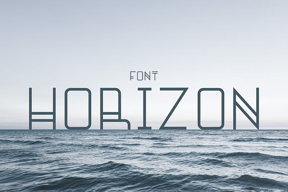 Horizon Font preview 8