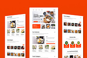 Food Email Newsletter for Restaurant, an UI Kit Template by MightyDesign (Thumbnail 1 of 9)