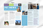 Canva Newsletter Template Pet Care, an Email Template by PixelCraft (Thumbnail 7 of 15)