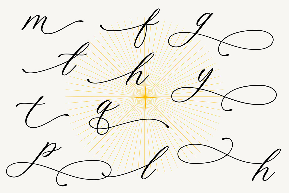Belflower Script | Modern Signature, a Script Font by Muntab_Art (Photo 12 of 12)