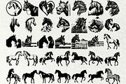 Horse SVG Bundle. Horse and girl, an Animal Illustration by DENIDigitalArtSudio (Thumbnail 3 of 9)